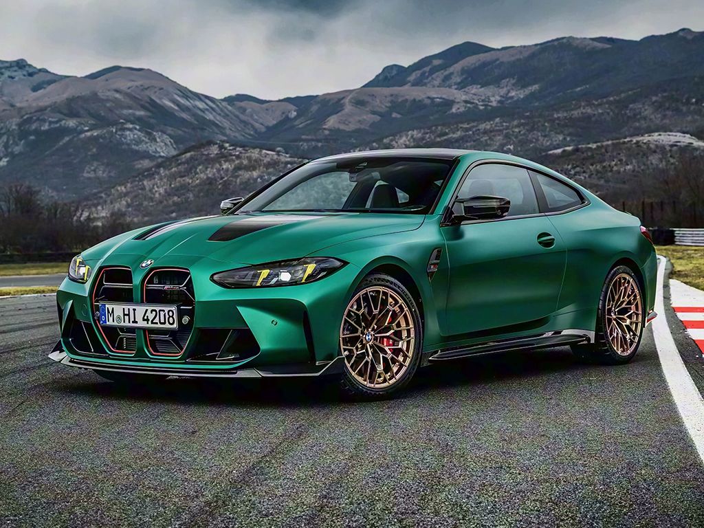 新一代宝马M4渲染图发布!大双肾被取消,外形竟长得像野马?