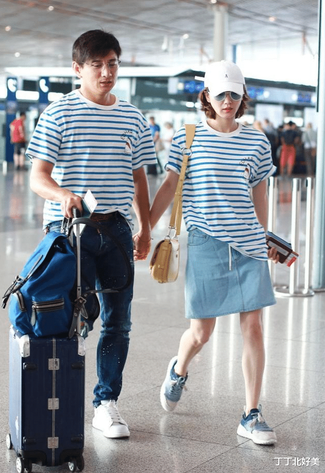 吴奇隆微微发福,小16岁的刘诗诗打扮像个小姑娘,被宠着真幸福