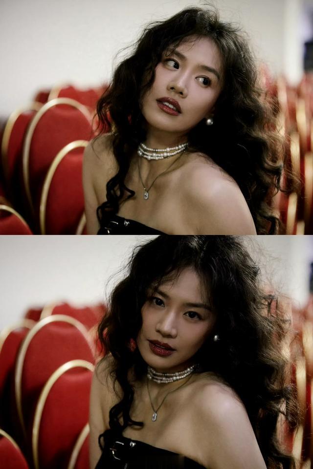 马思纯今日营业美照,奔放性感