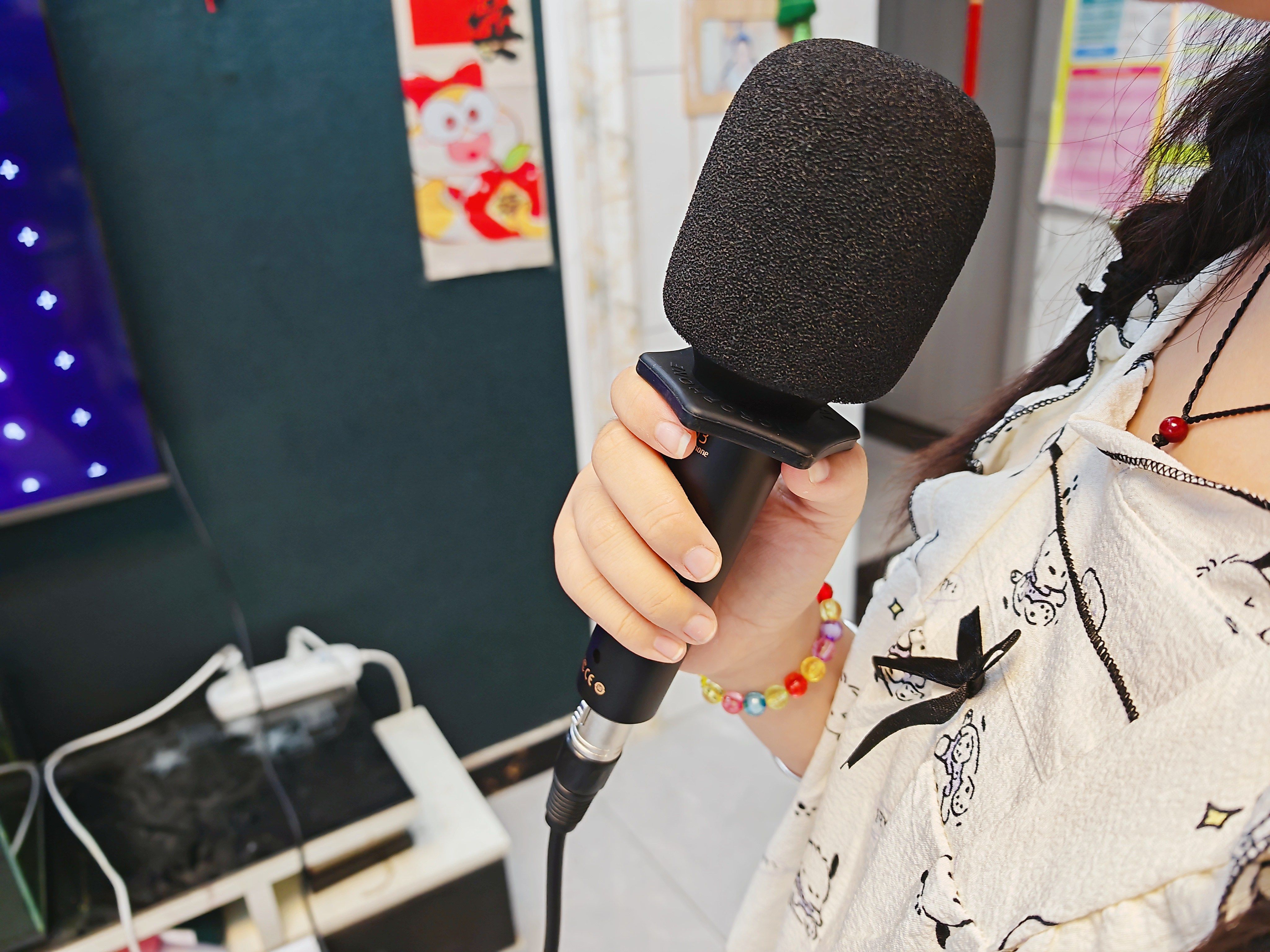 百元也有好麥克風體驗，在家K歌，就選得勝DM103有線動圈麥克風