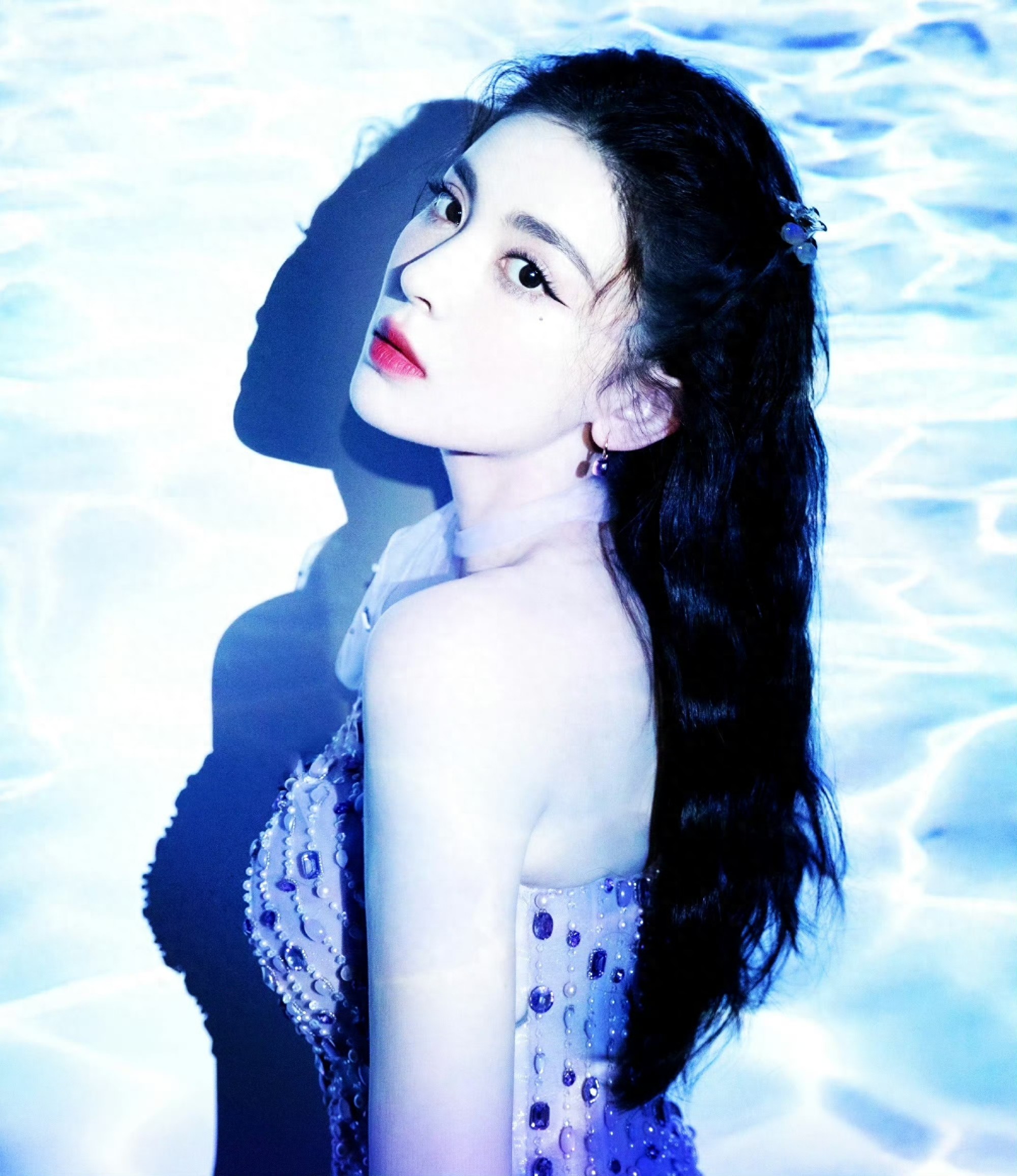 古力娜扎,蔚蓝人鱼 ???