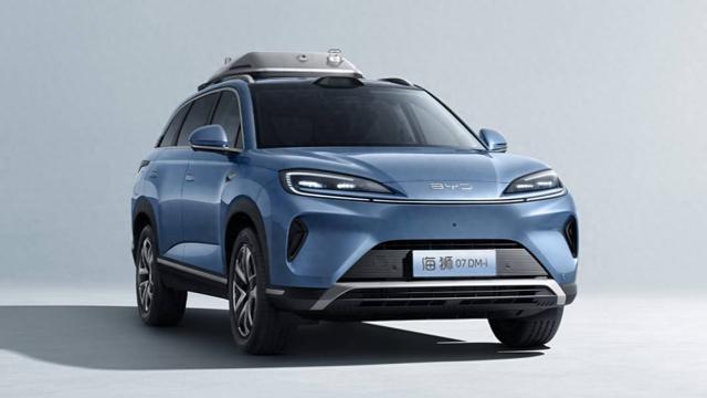 五座版的唐?比亚迪海狮 07 DM—i 上市,售价 16.98 万元起