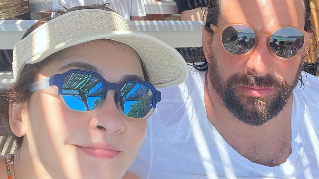 周汶锜为法籍老公庆生，男方两度出轨均获原谅，今外形大变不敢认