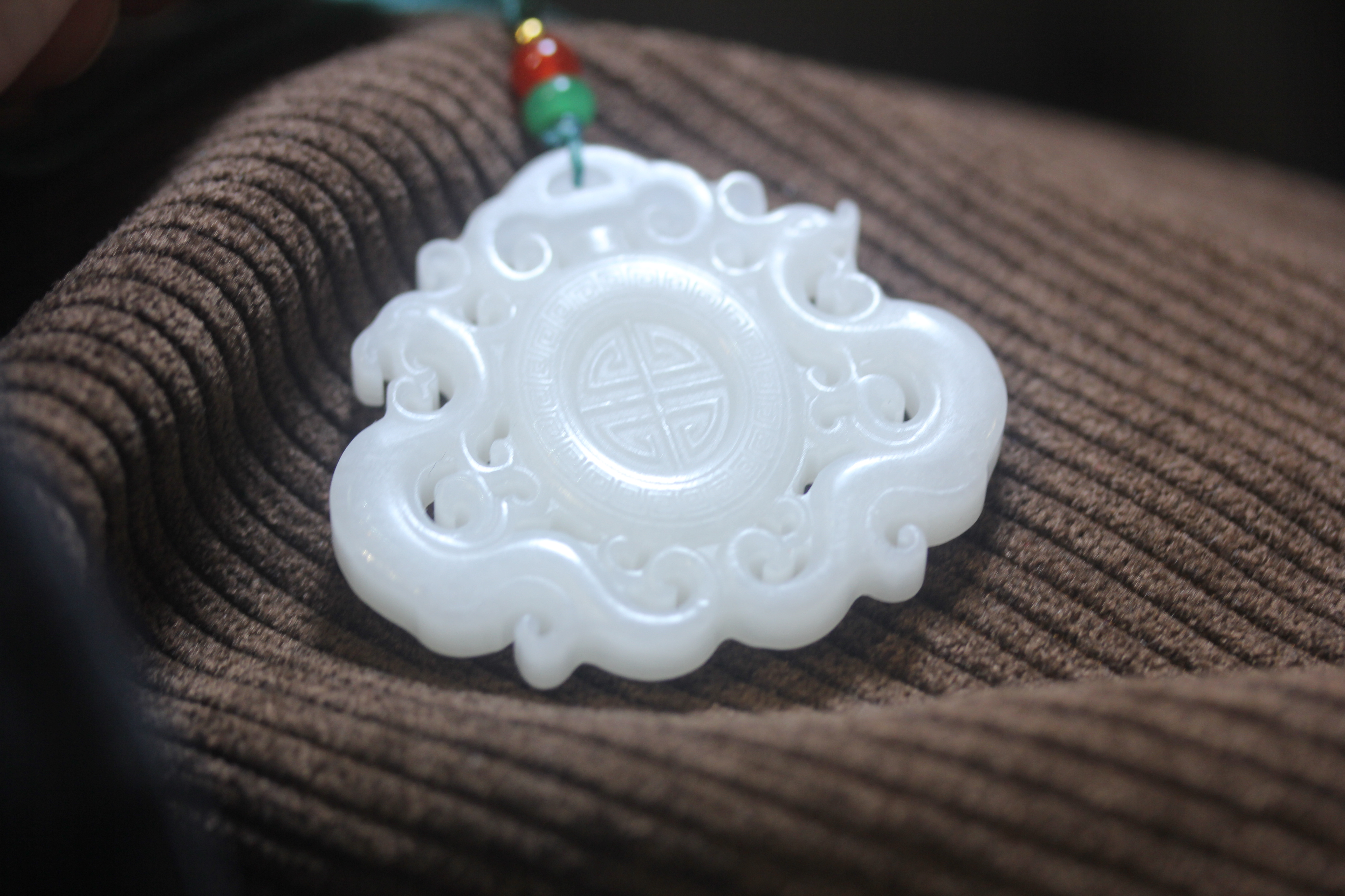 12%OFF】【龍鳳玉佩】逸品 天然和田玉 ペンダント | 古風 縁起物