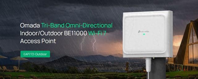 TP-Link發布防水WiFi 7路由器，戶外網絡覆蓋更廣