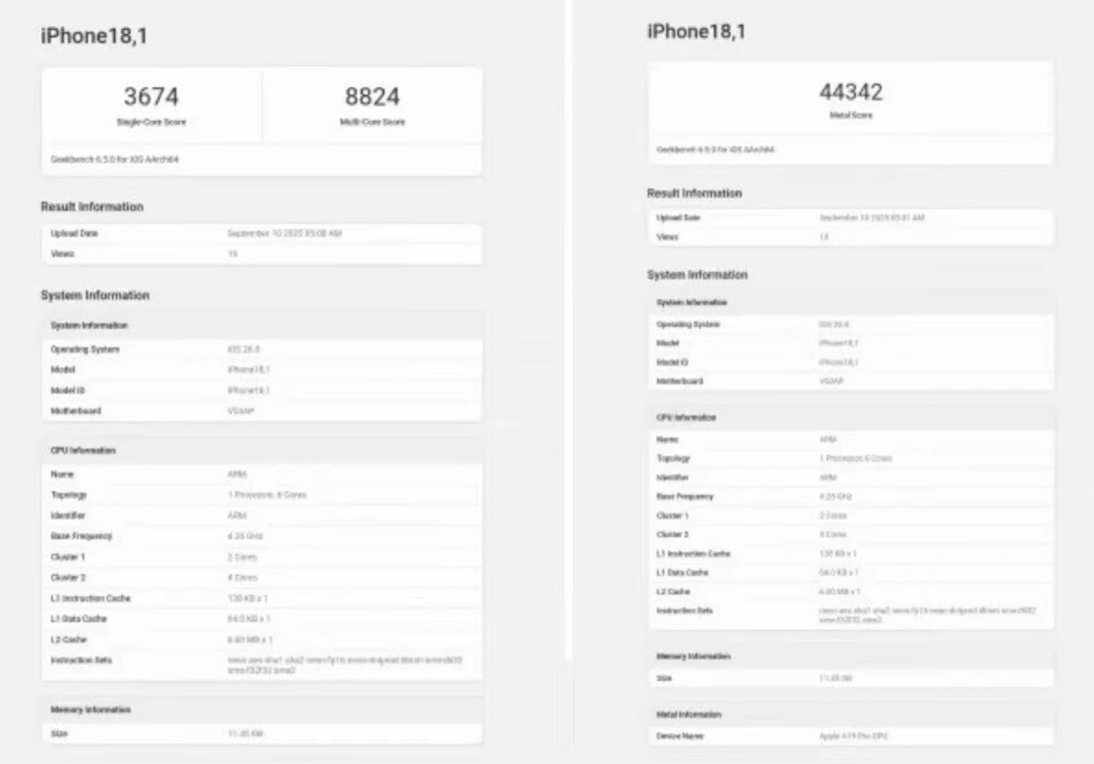 iPhone 17 全系跑分出炉，性能大幅提升
