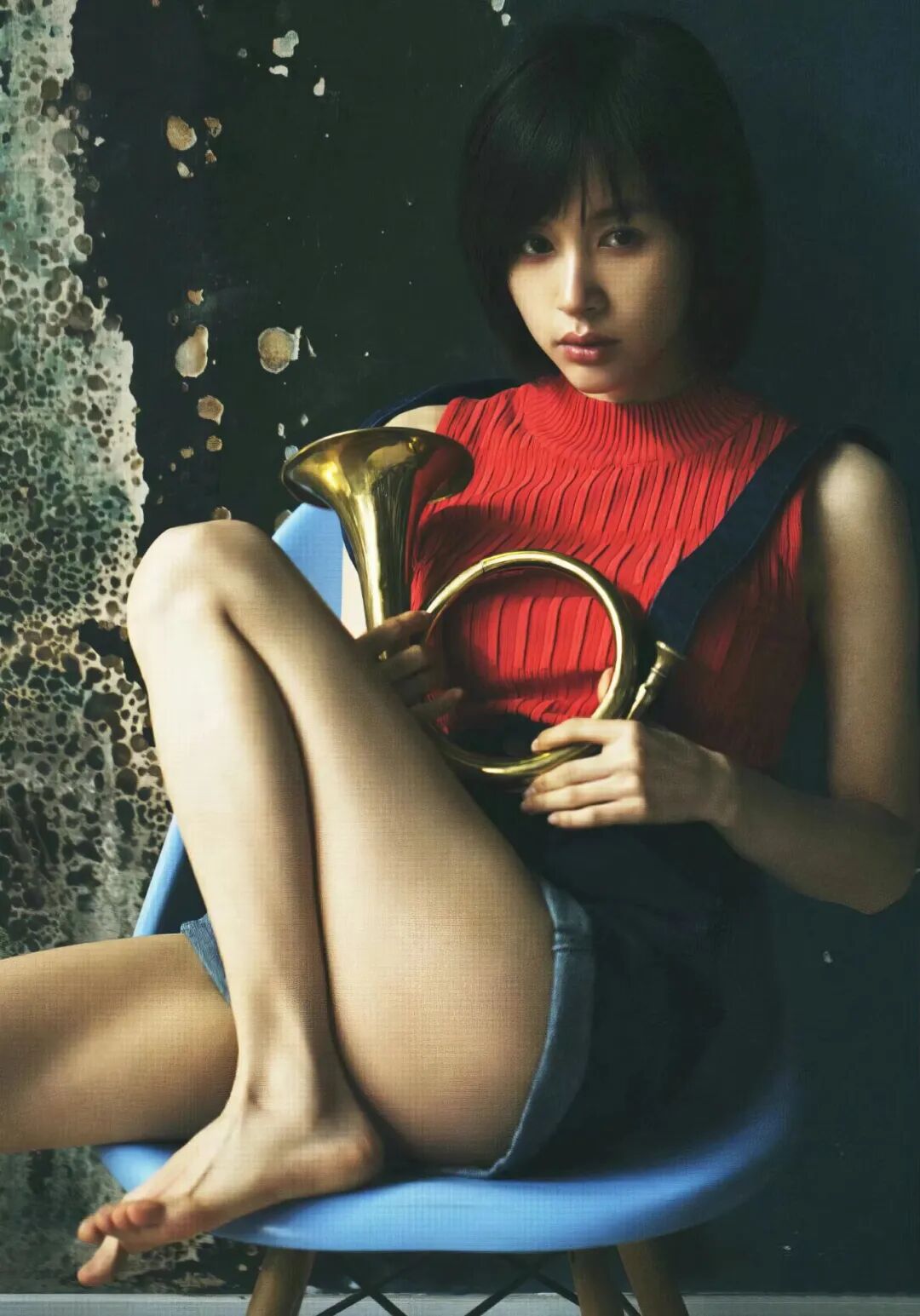 王子文早期写真美图