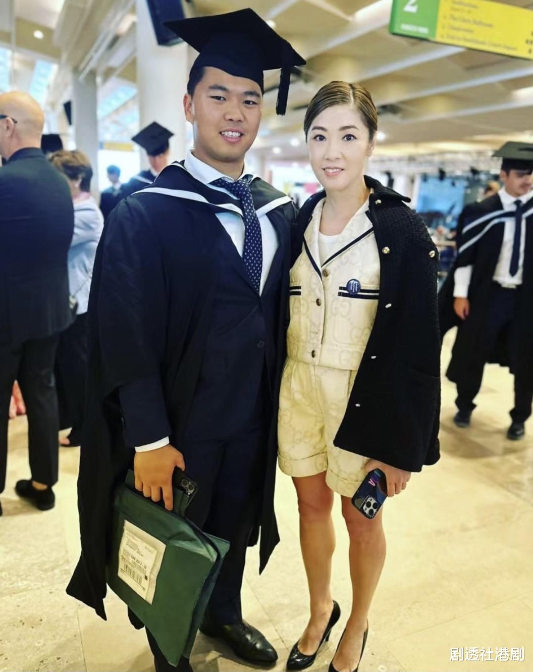 TVB前港姐冠军曝近况！大儿子做投行月入9万，有意接管家族生意