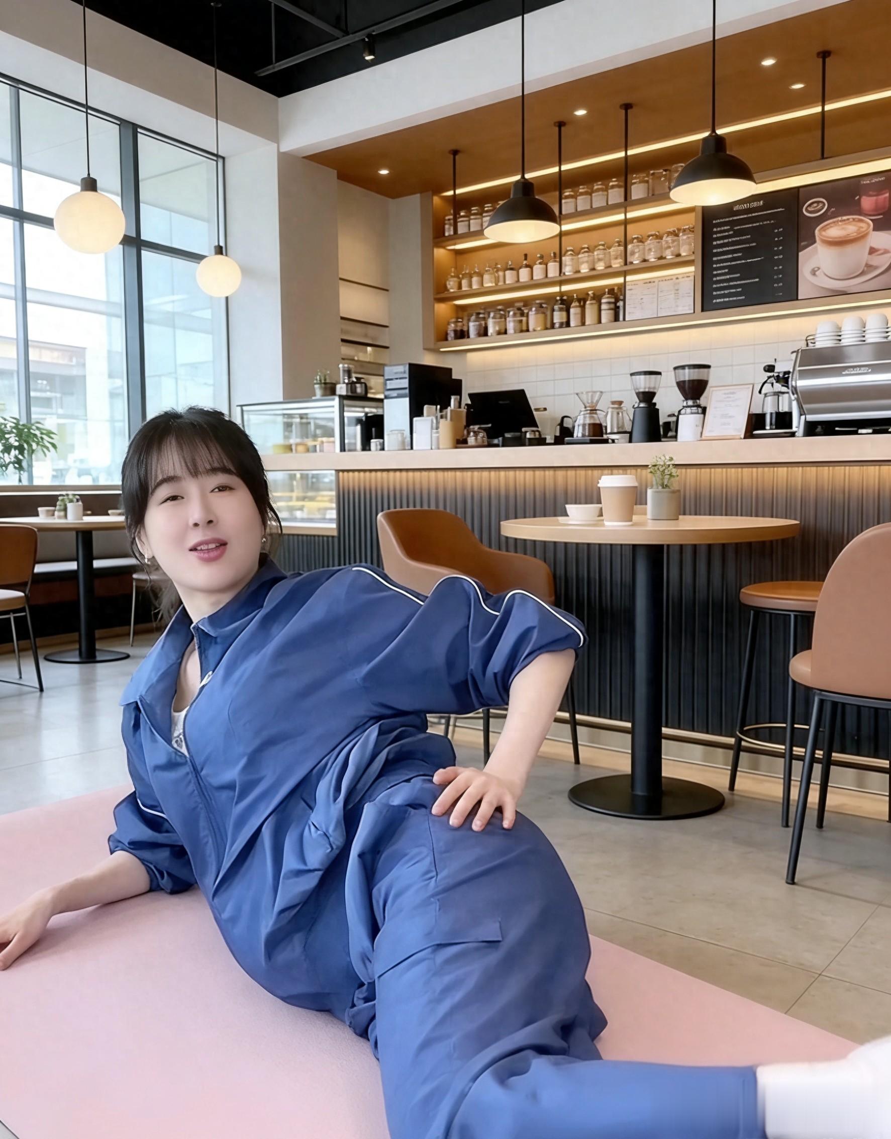 左小青，好好的一张脸蛋，非得要搞一下，没有了那种韵味了阿！