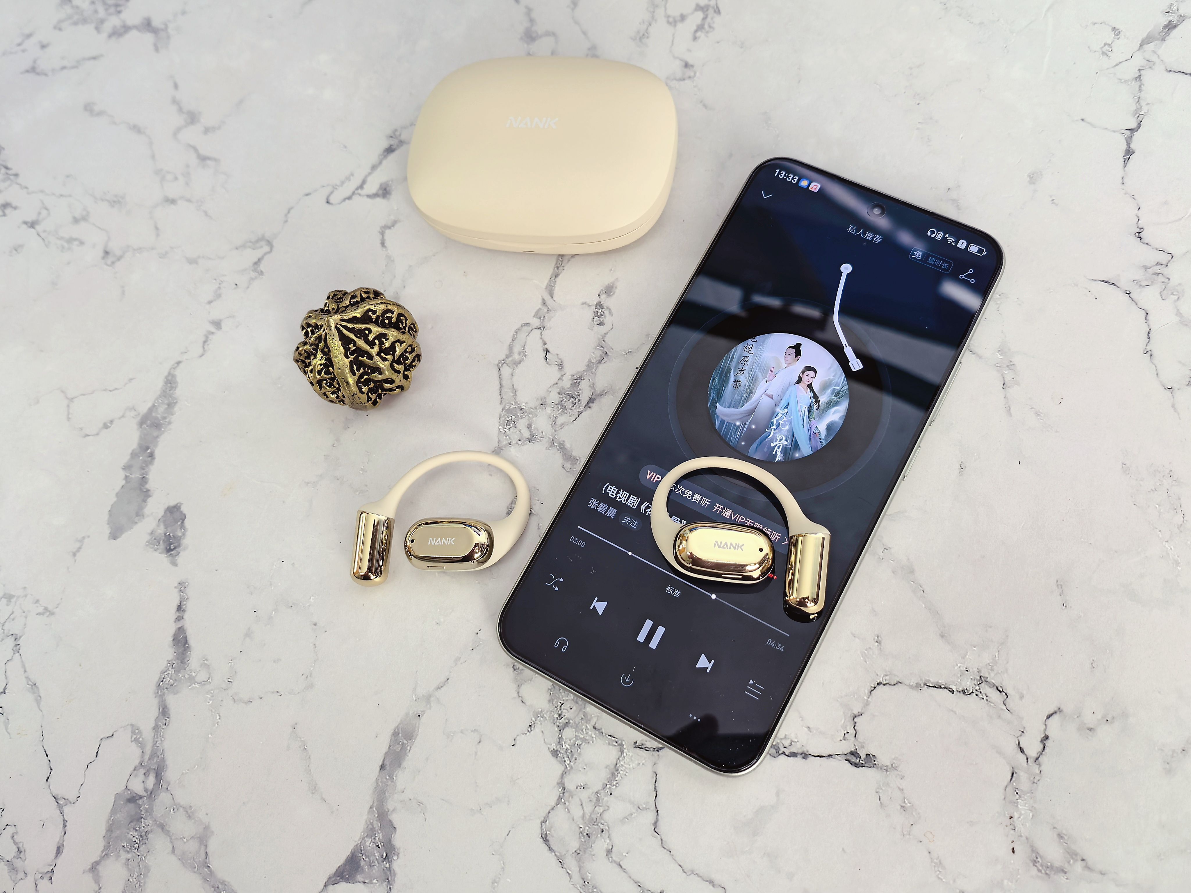 真的有好音質，佩戴還很無感舒服，南卡OE Mix2可以掛耳一天