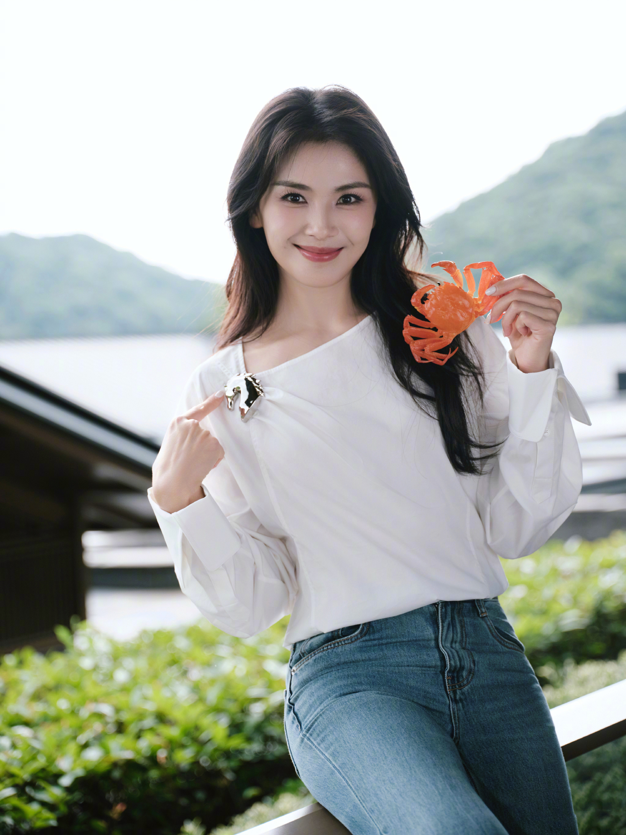 刘涛女神的牛仔裤穿搭