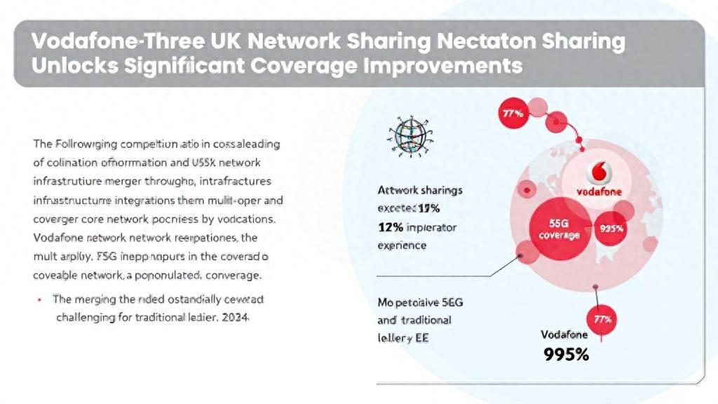 沃達豐三英國網絡共享解鎖顯著覆蓋改善