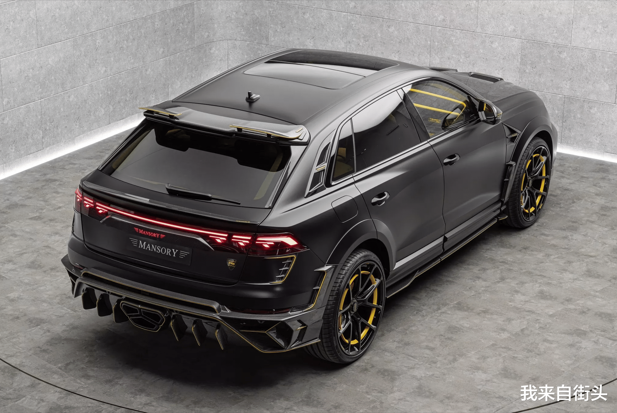 Mansory爆改奥迪RS Q8,4.0L V8双涡轮引擎马力暴涨至986匹!