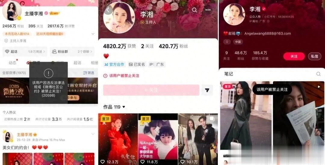 狗血！李湘前夫，也被抓了