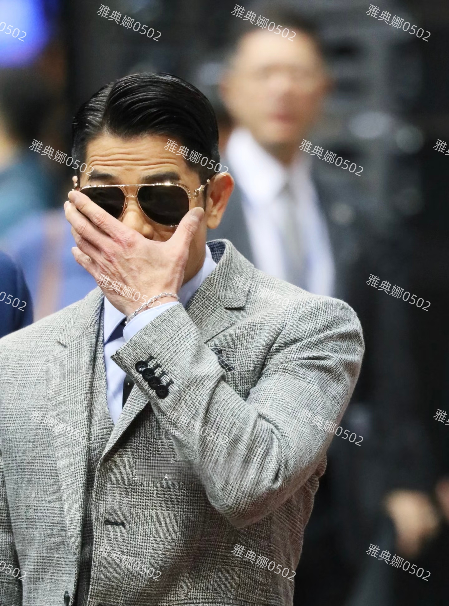 沙田马场遇到郭富城的几率太高了，这次有惊喜还见到了于适和Rain