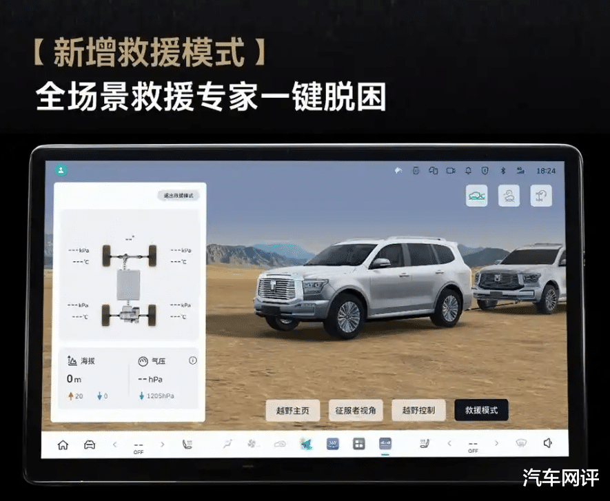 坦克500 Hi4-Z开启OTA升级！新增救援模式