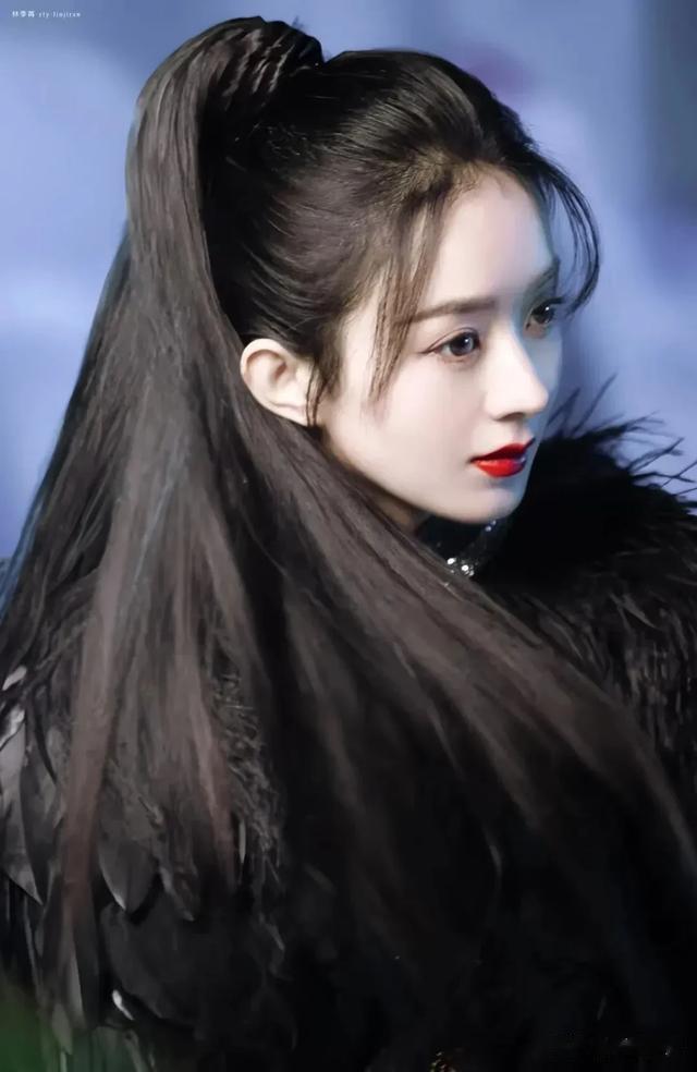 赵丽颖｜高马尾精美妆照！