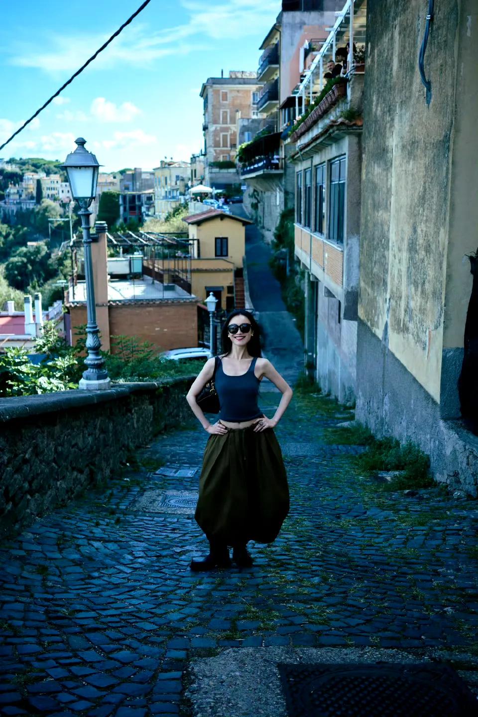 倪妮 意大利假期