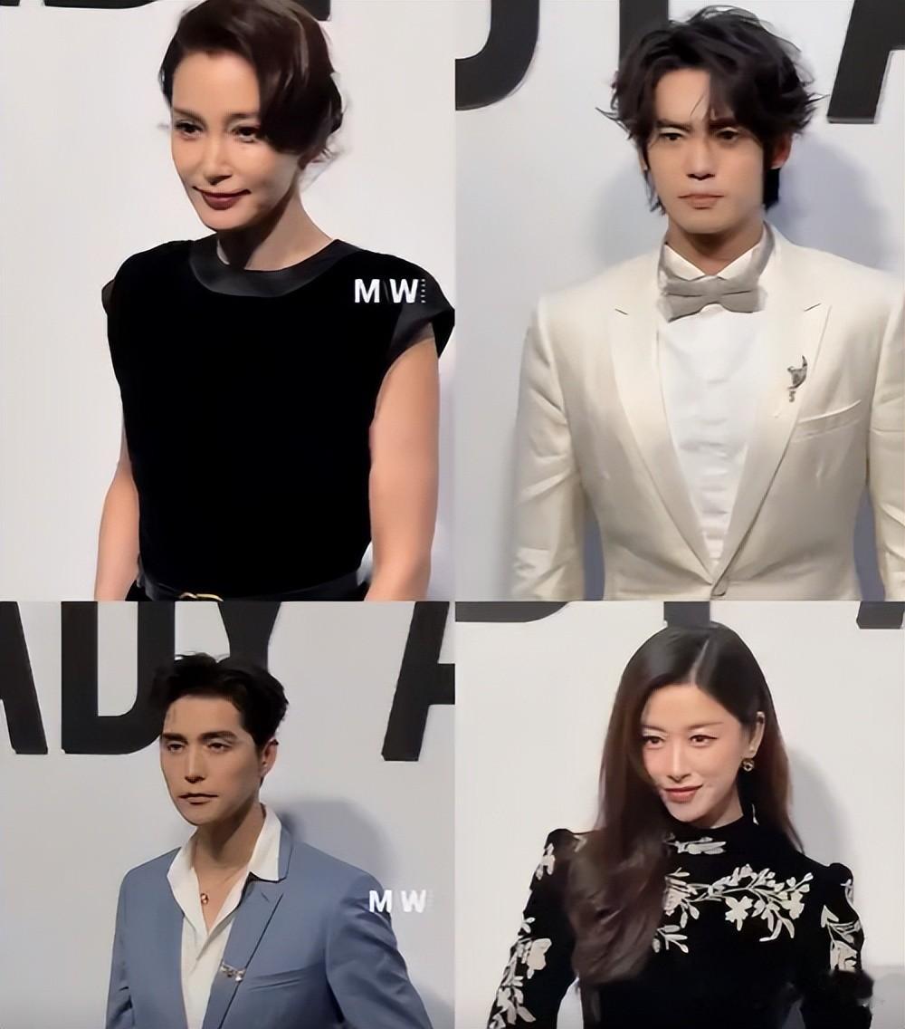 迪奥周年展:李冰冰排骨胸,朱珠全裹太保守,郑钦文肌肉背太敢露