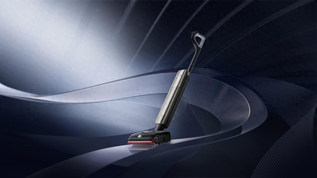 追觅双机械臂洗地机曝光:9.85cm纤薄机身刷新记录!