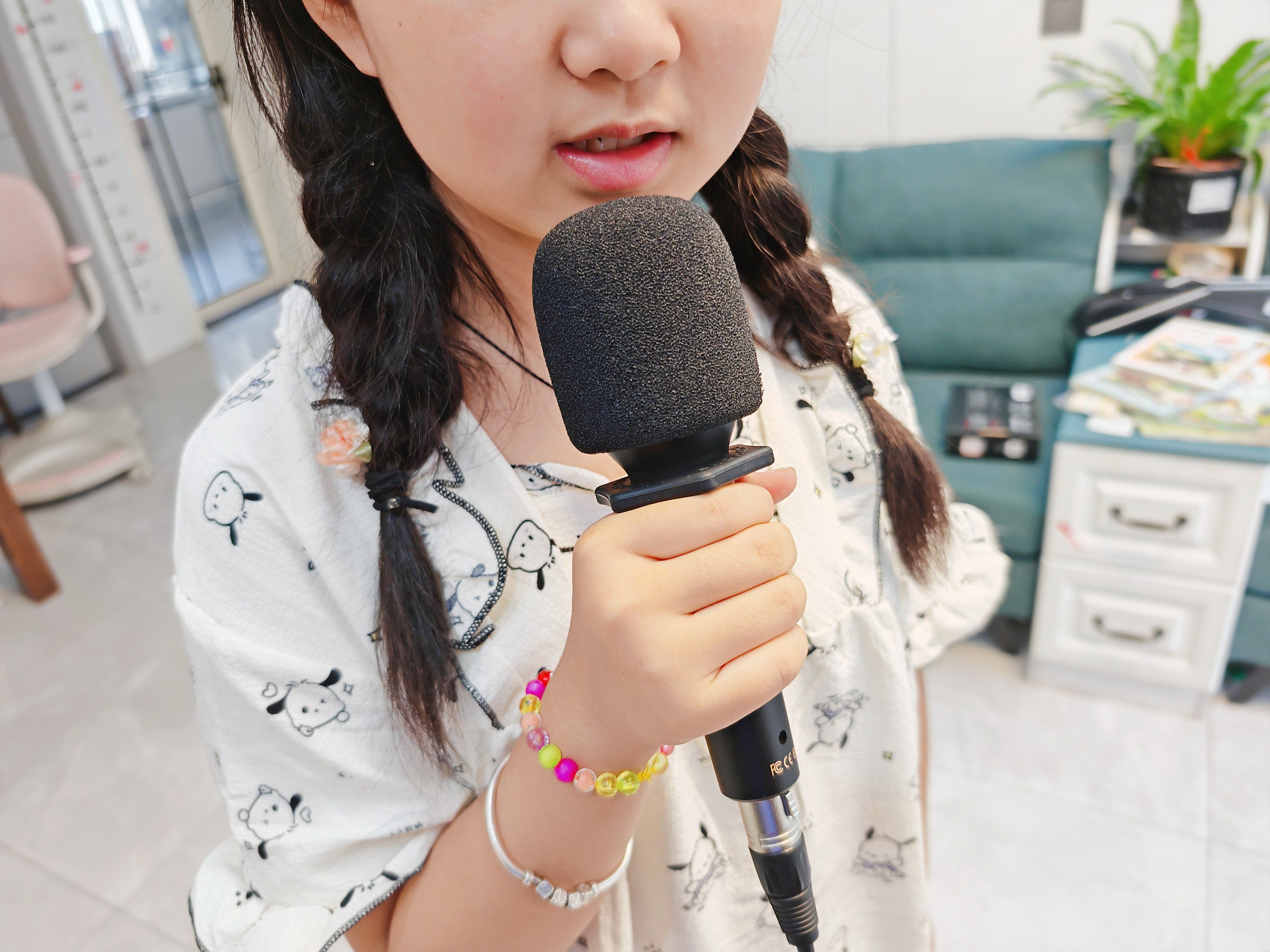 百元也有好麥克風體驗，在家K歌，就選得勝DM103有線動圈麥克風