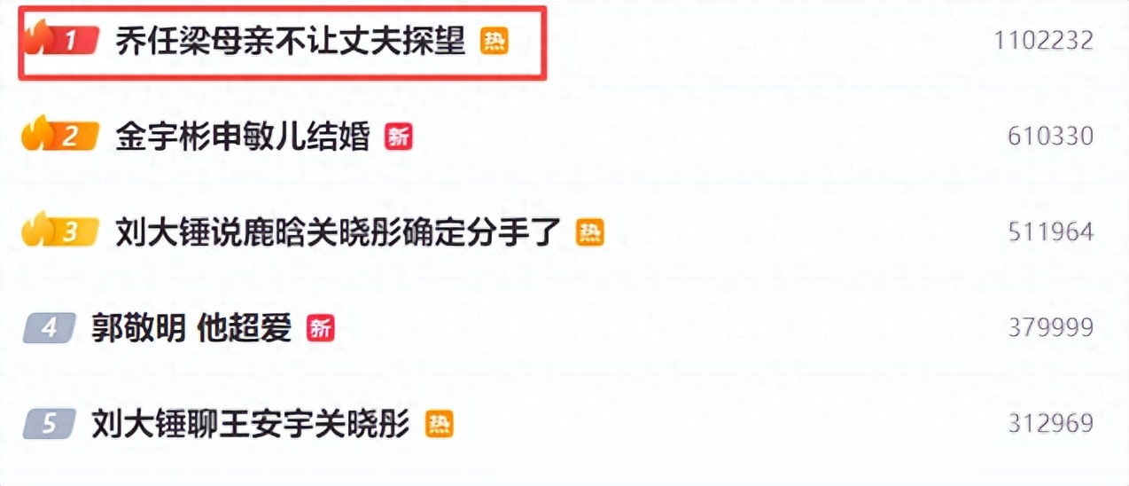 乔任梁父母状态堪忧！乔妈坚决不让乔爸探望，担心的事还是发生了