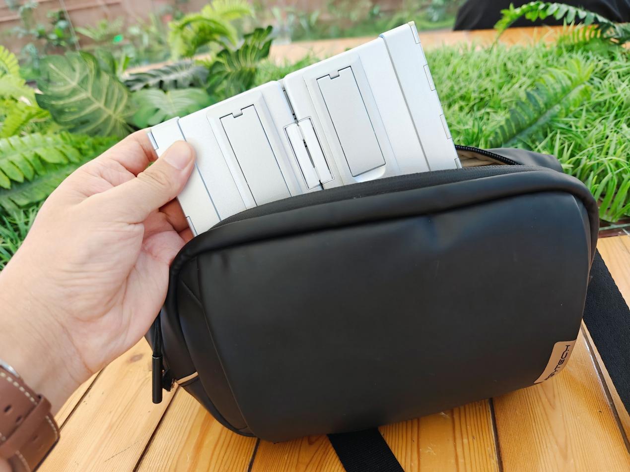 键盘也卷“三折叠”？BOW折叠蓝牙键盘，移动办公便携利器！