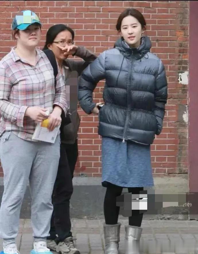 刘亦菲，这真是人好看，穿什么都好看