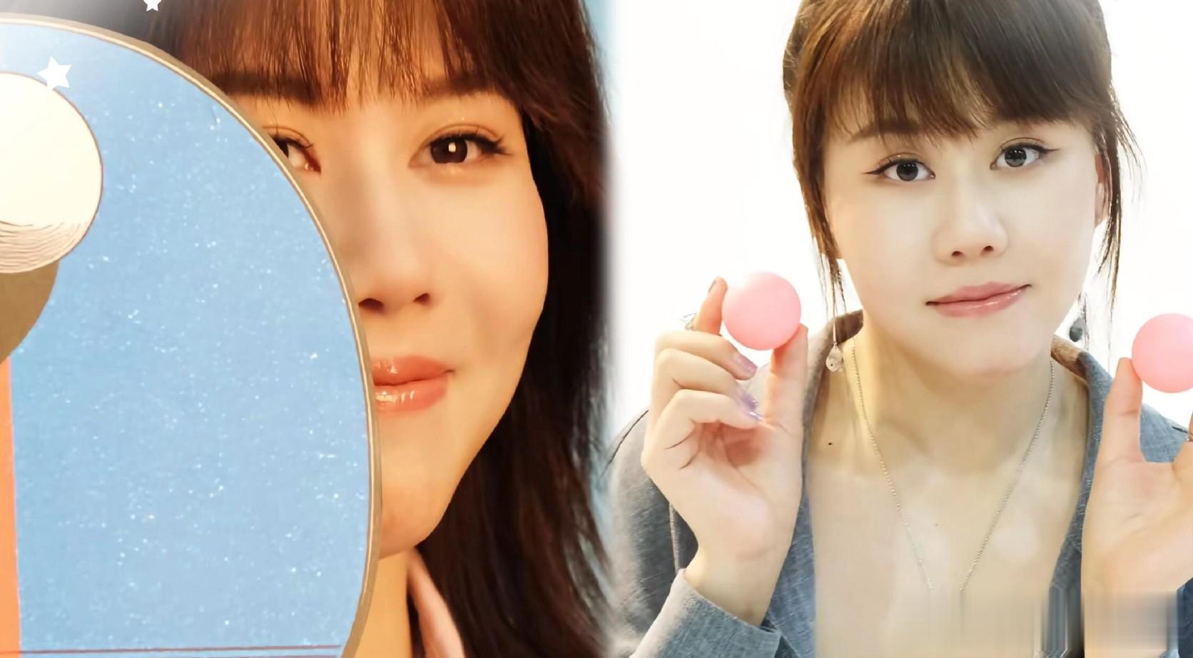 陈幸同也拍杂志大片了，化了妆的同姐美到认不出，颜值不输女星