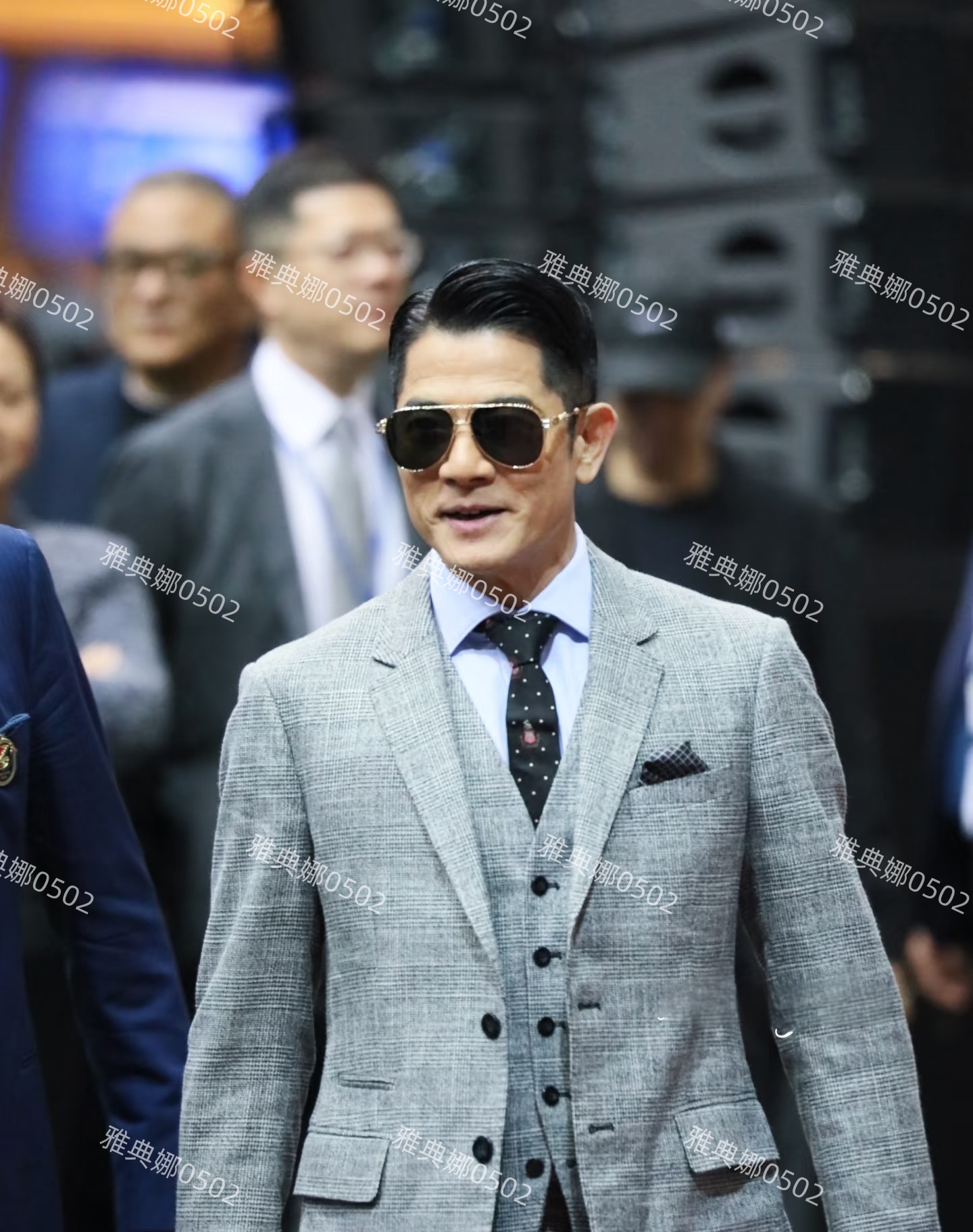 沙田马场遇到郭富城的几率太高了，这次有惊喜还见到了于适和Rain