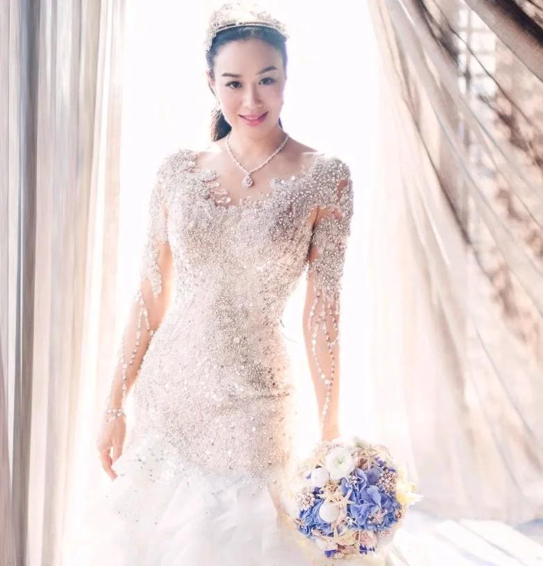 50位香港女星婚纱美图