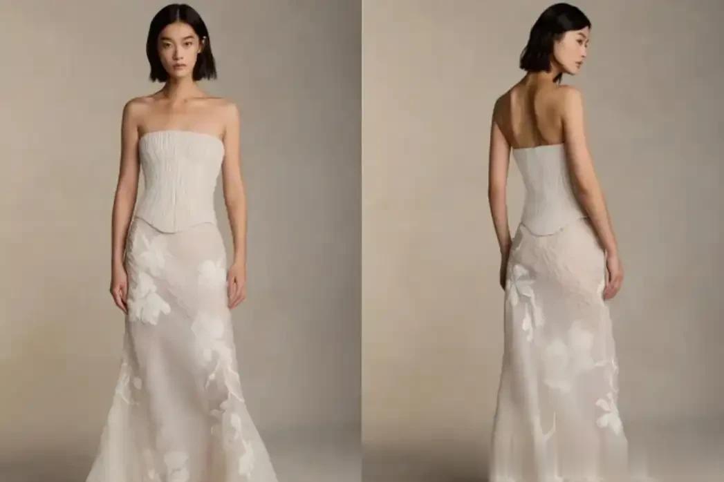 申敏儿金宇彬“神仙夫妻”！2套婚纱好美，闺蜜孔晓振当年也穿它