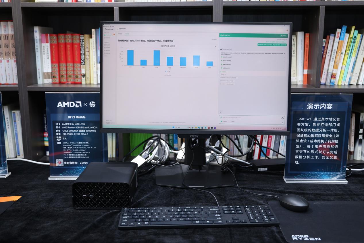 銳龍AI Max+ 395搭配Mini AI工作站 以小而強賦能端側AI生態重構