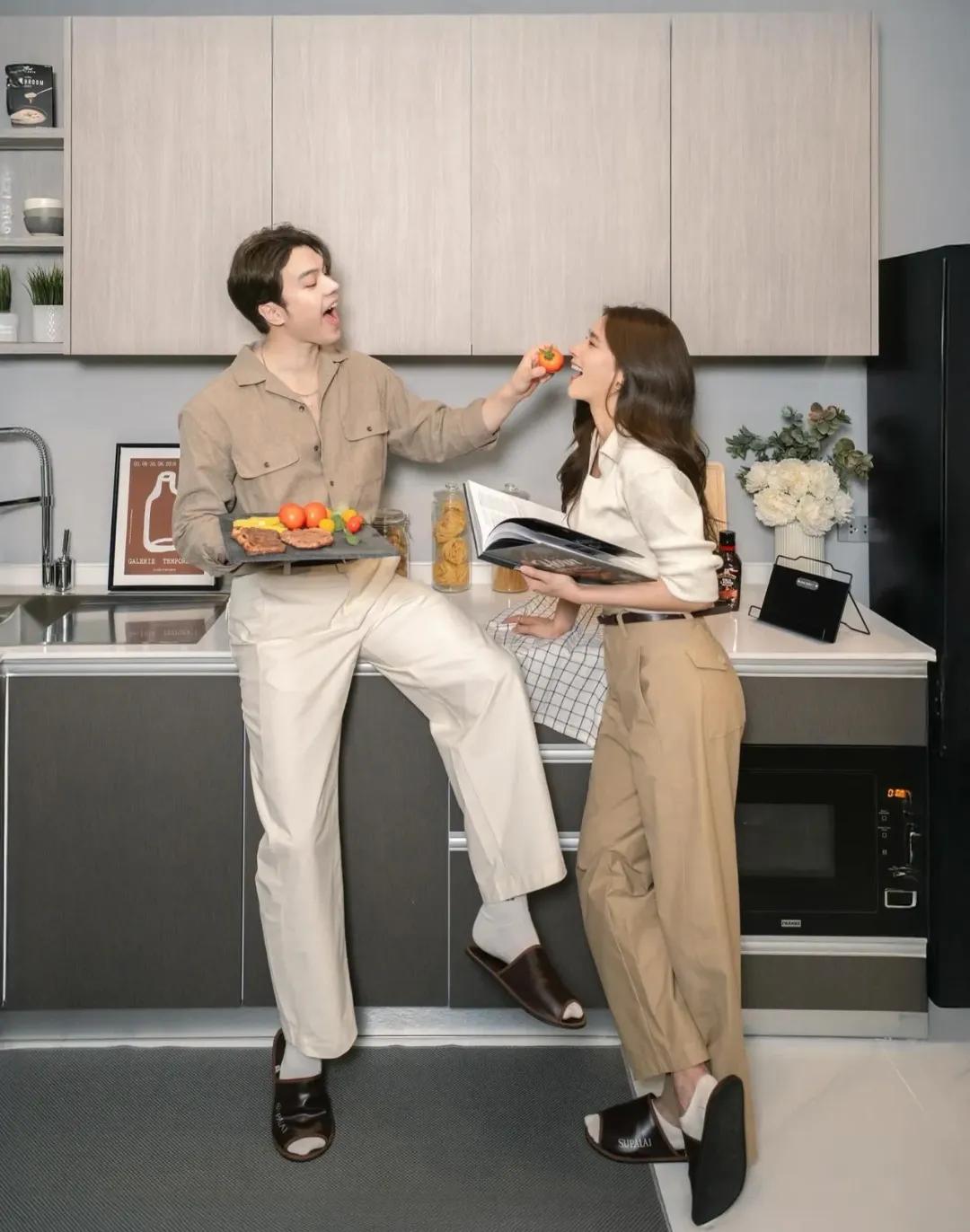 泰星Vill计划明年房子装修好，和未婚夫Mac结婚，两人交往将近2年