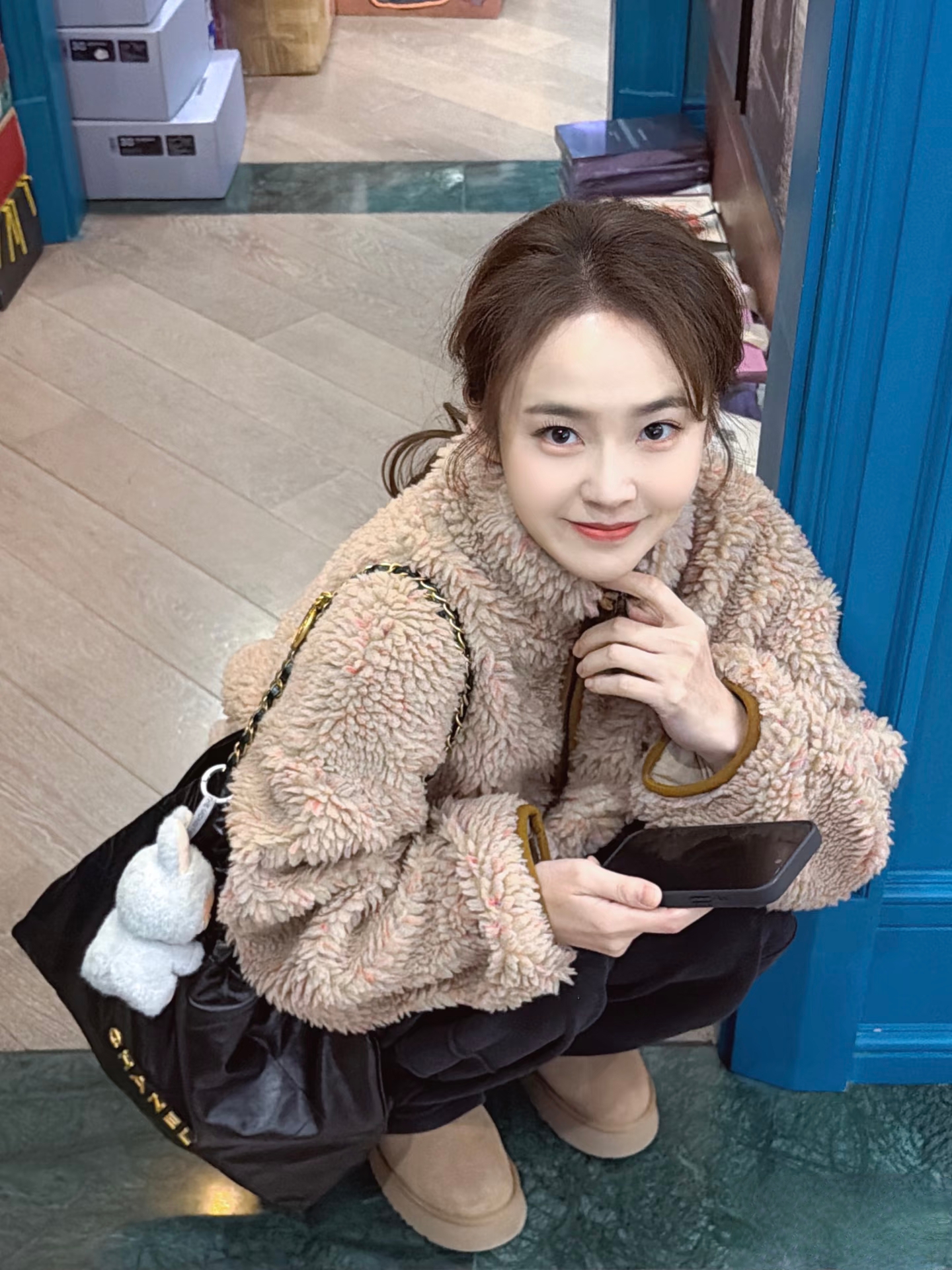 张佳宁分享日常美照