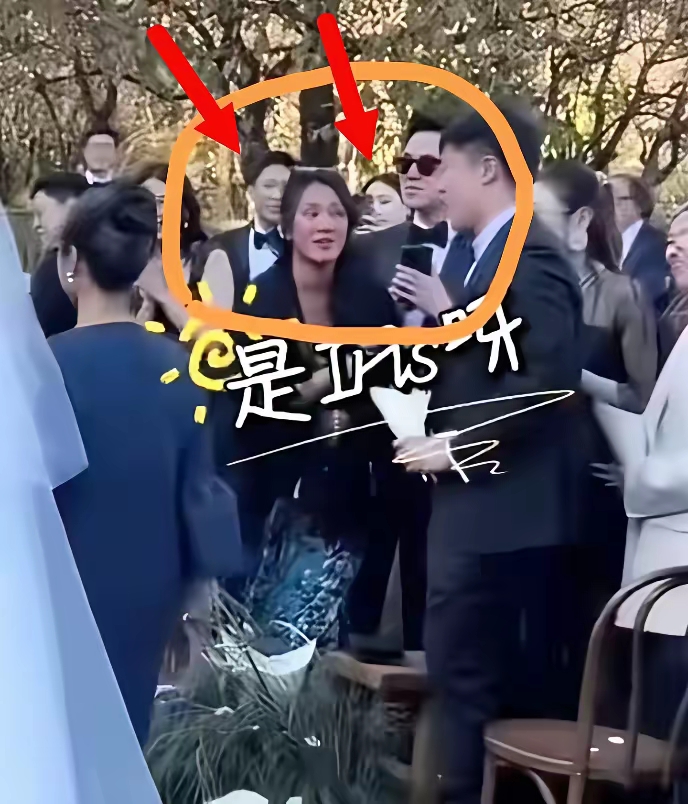 霍启山带妲己娜然参加婚礼,昔日言论被扒,曾被曝是房祖名前女友