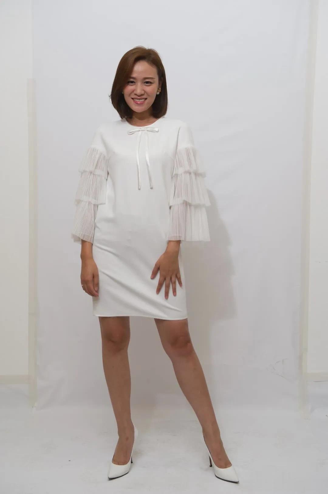明星高清写真鉴赏｜叶一茜，蝴蝶结白裙，解锁优雅少女感穿搭