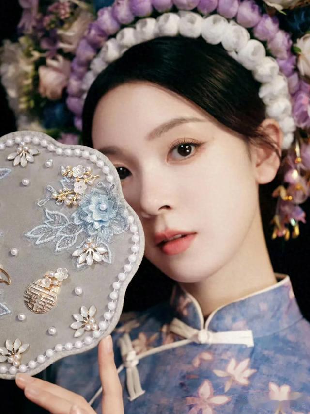 陈瑶簪花图,美的人心醉神迷