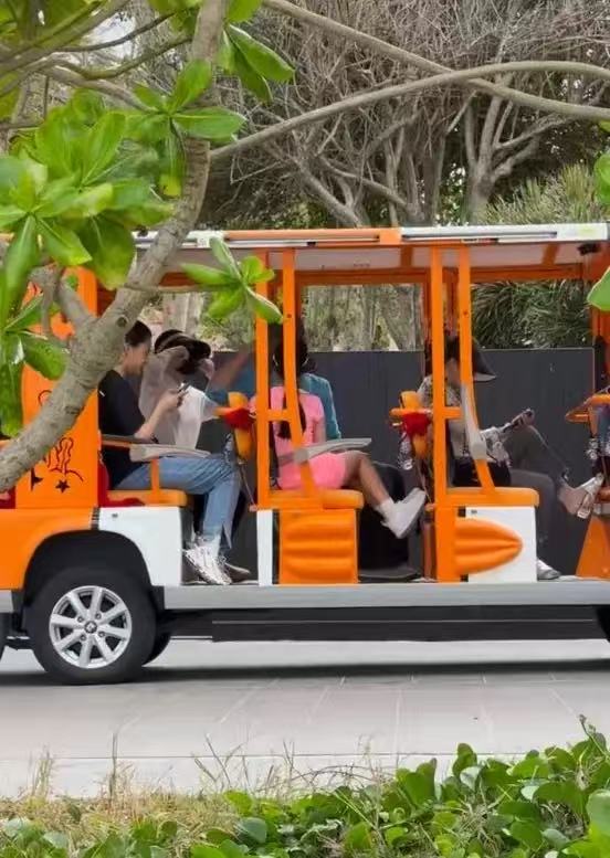 章子怡带全家游三亚！醒醒长胖了不少，儿子超帅，侄子有180高