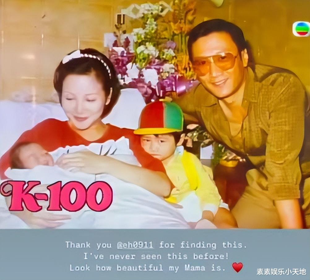 谢婷婷分享婴儿时期照片，谢霆锋头戴瓜皮帽，狄波拉很漂亮