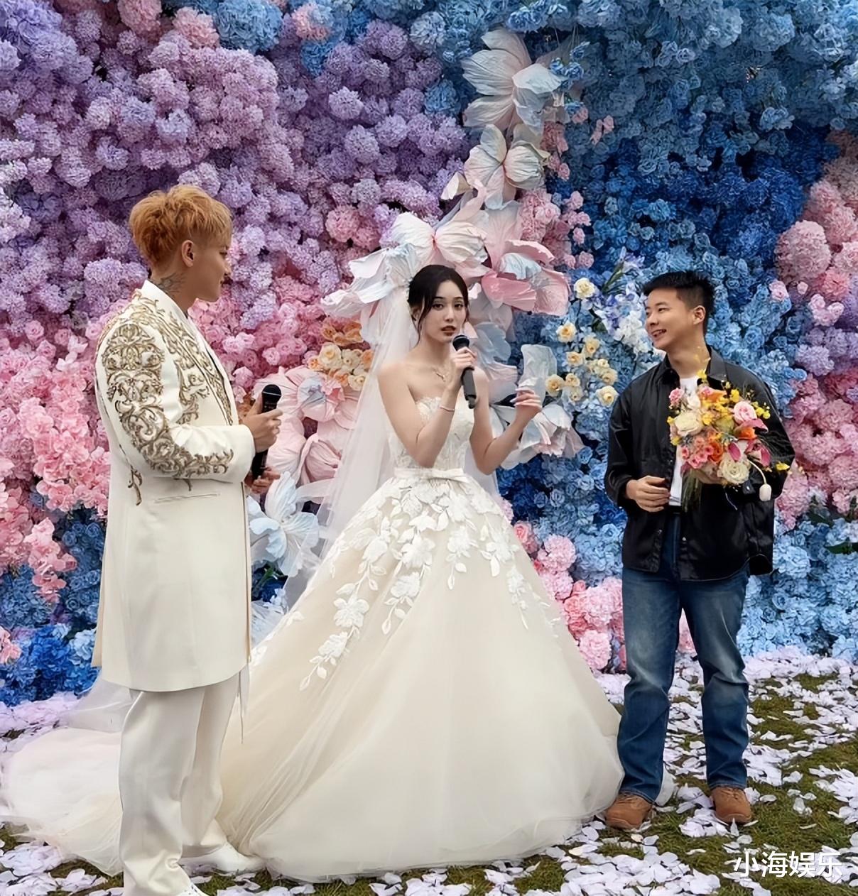 黄子韬徐艺洋大婚，婚礼环节独特又有寓意，刘些宁为好友感动流泪