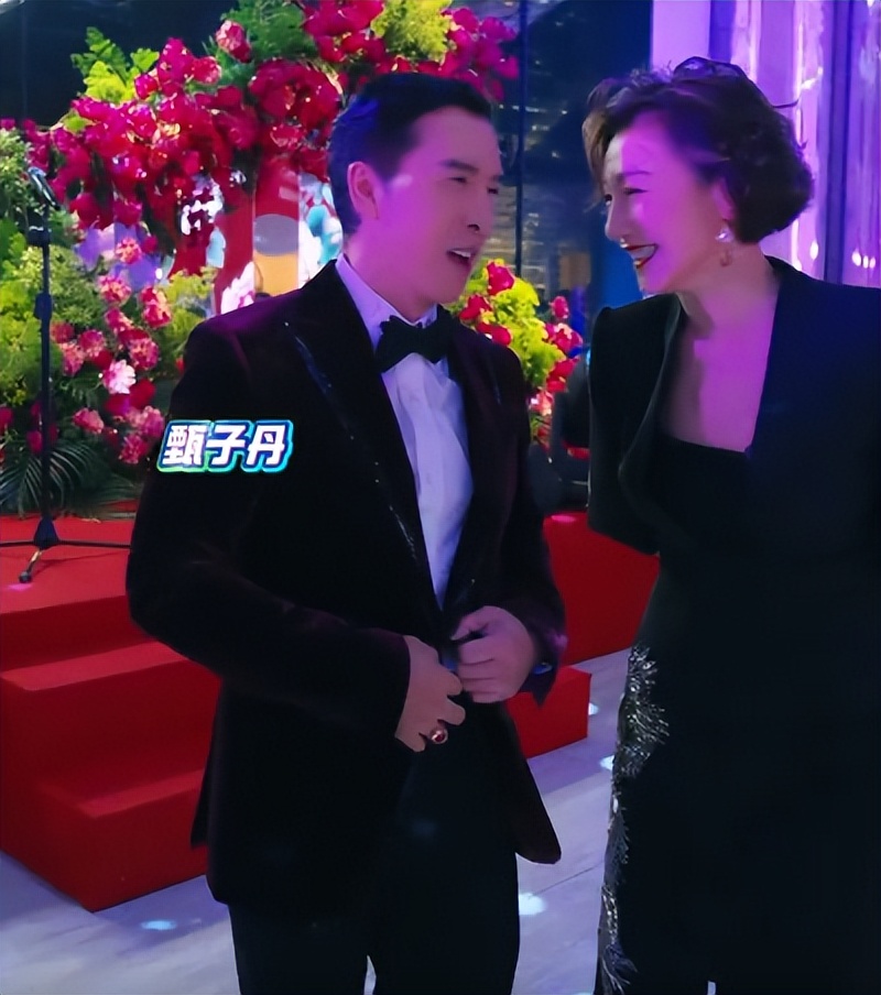 吕良伟70岁寿宴众星云集！向太憨笑比李湘还胖，甄子丹啤酒肚抢镜