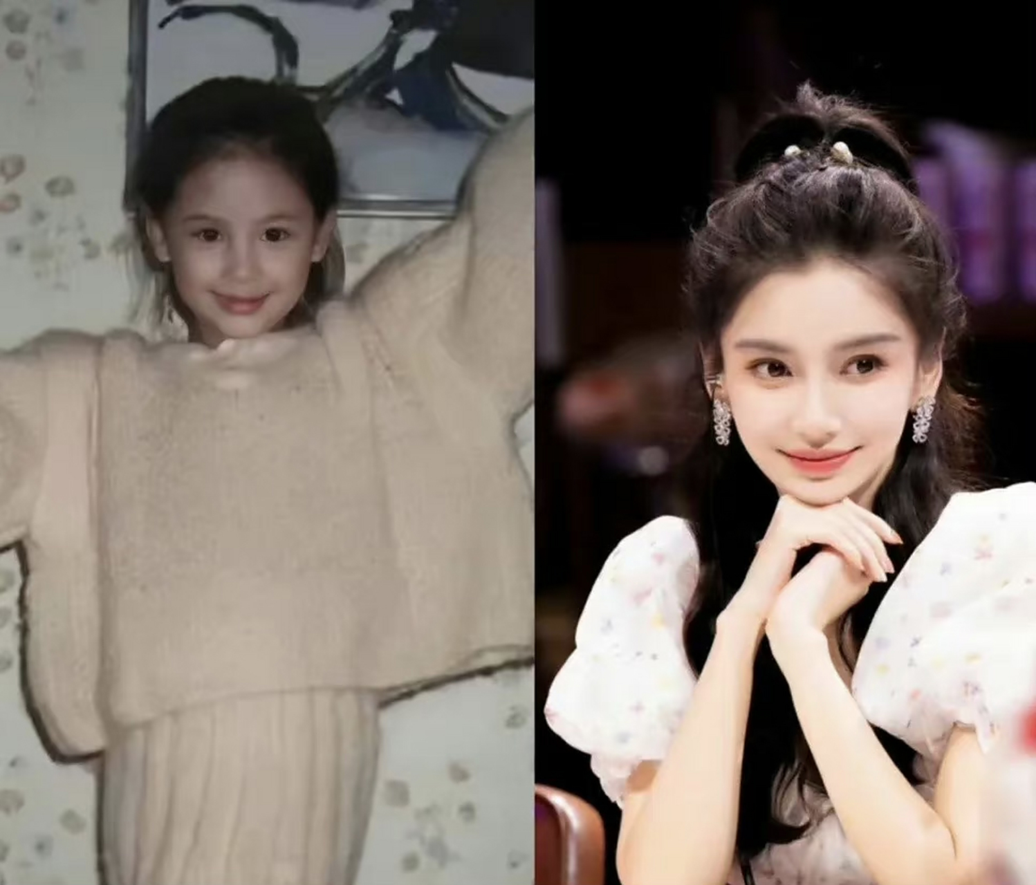 黄晓明没想到，带儿子参加生日宴，女儿却成焦点，杨颖的DNA被赞