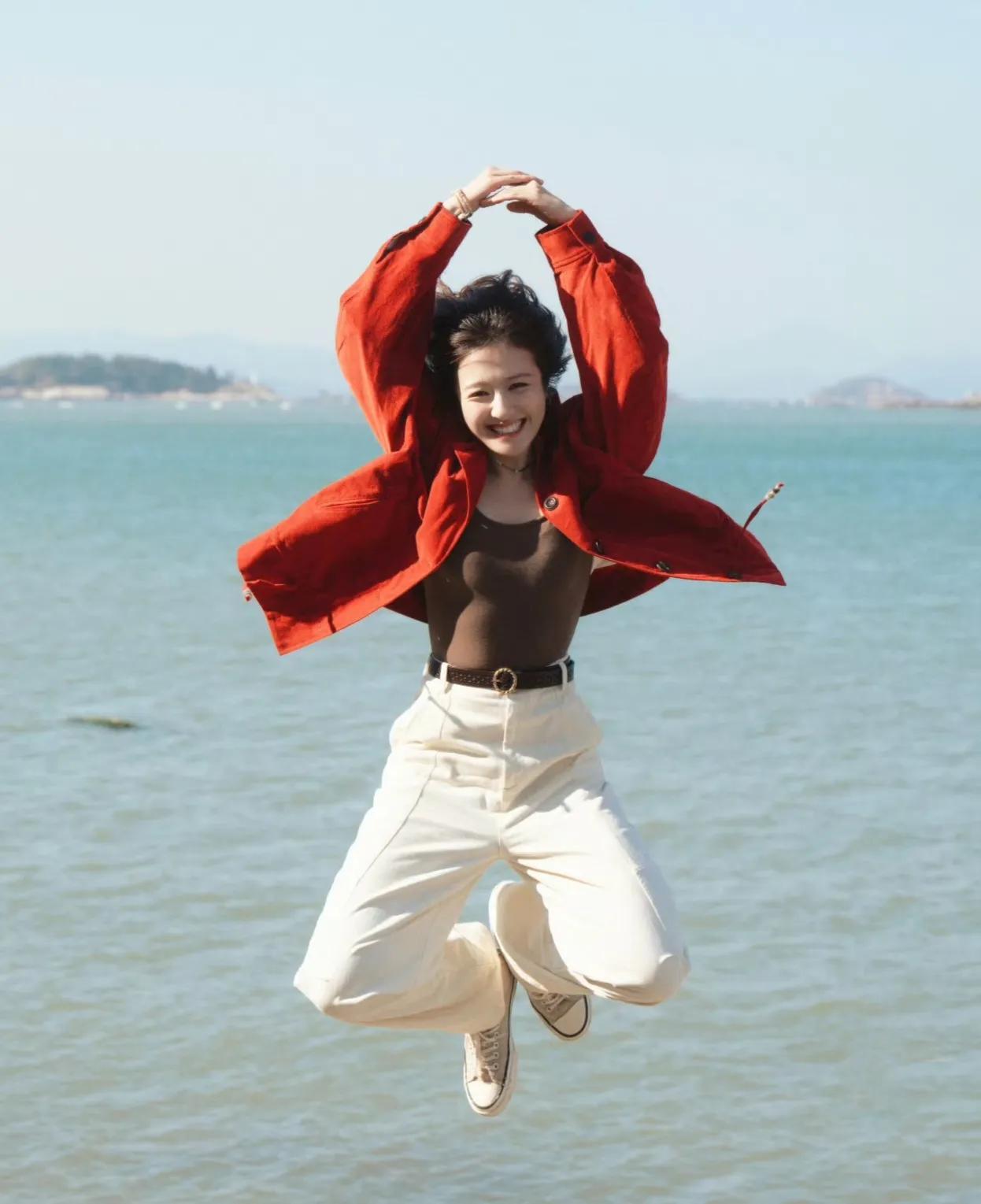 李兰迪写真美图,笑容灿烂