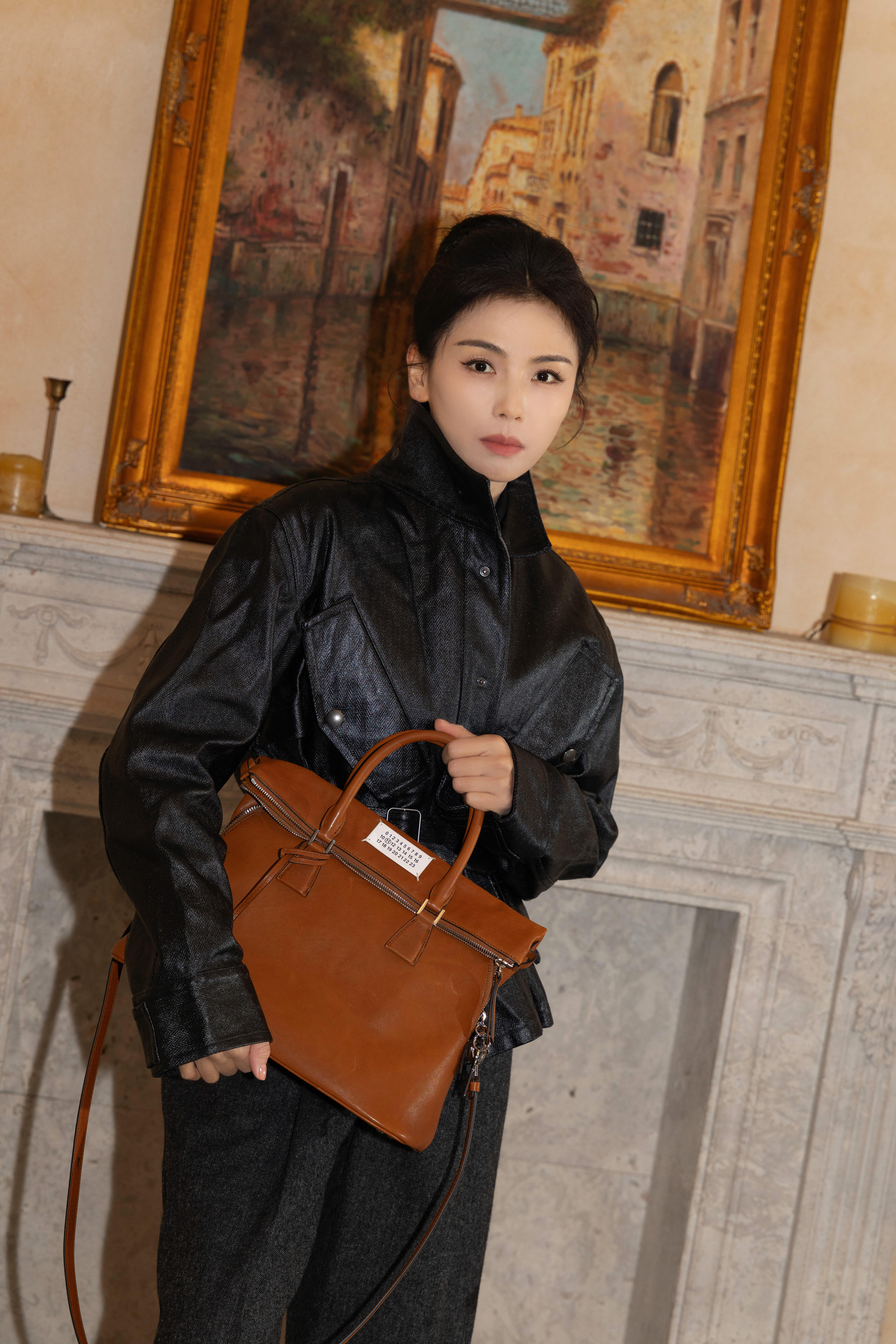 刘涛阿姨品牌代言写真,又酷又美