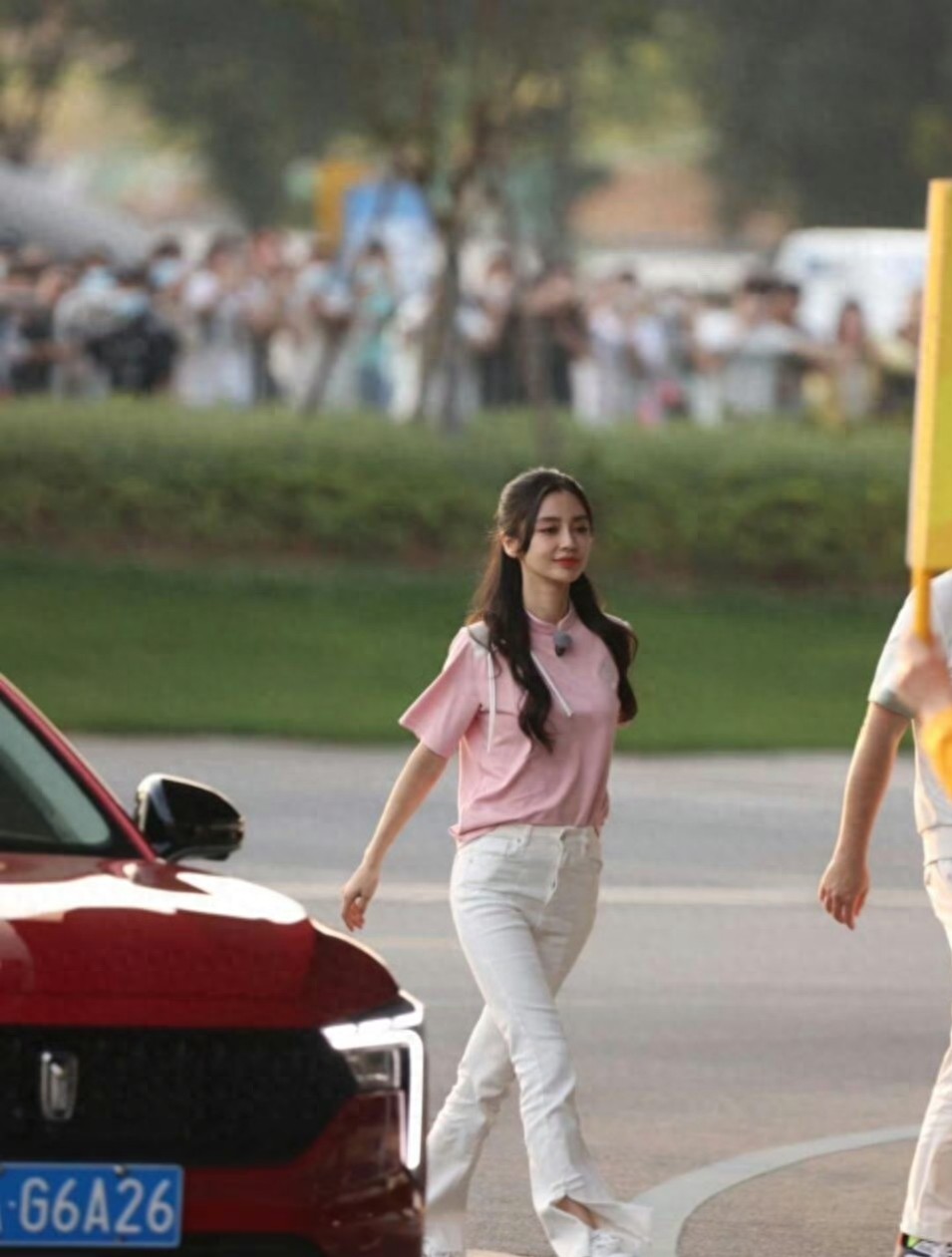 angelababy路透生图好美 ???