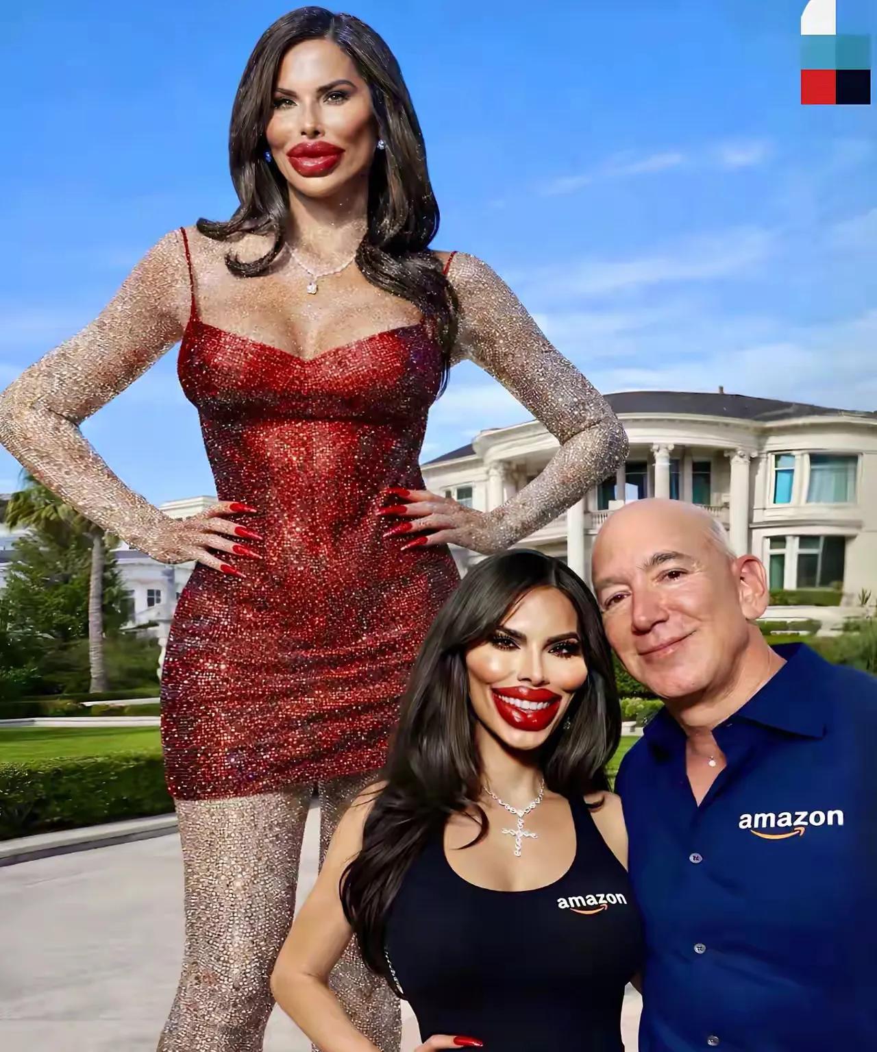 贝佐斯豪华游艇为继女庆生，桑切斯疯狂舞动，贝佐斯显得格格不入