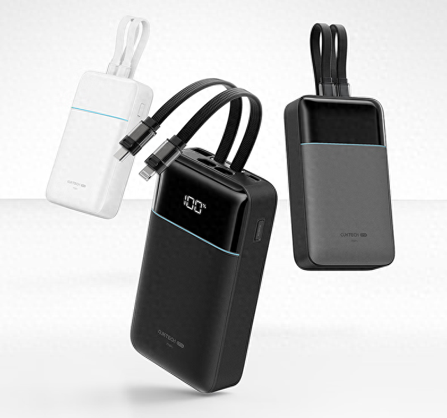 159元!3C认证放心充,酷态科CP24电能块推出双线版本