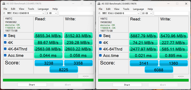 长江存储PC411 2TB SSD评测:性能卓越稳定可靠 夏天高负载也仅56度