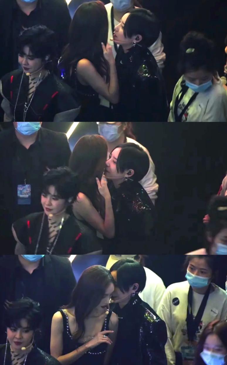 曝金晨李斯丹妮十指紧扣,探班同住,超多情侣款被扒,前任是胡夏